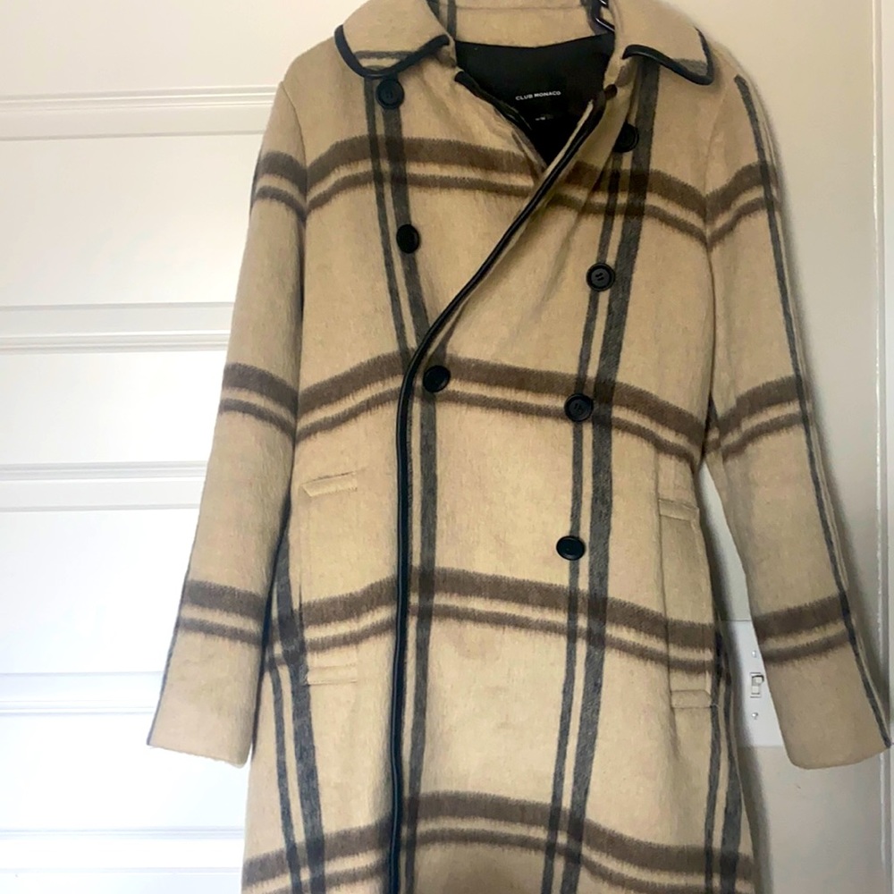 Club Monaco Double Breasted Winter Coat